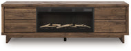 Zadilyn 72" TV Stand with Electric Fireplace - Orbit Furniture (Richmond,BC)