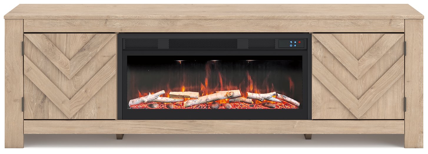 Cayboni 71" TV Stand with Electric Fireplace - Orbit Furniture (Richmond,BC)