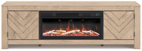 Cayboni 71" TV Stand with Electric Fireplace - Orbit Furniture (Richmond,BC)