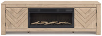 Cayboni 71" TV Stand with Electric Fireplace - Orbit Furniture (Richmond,BC)