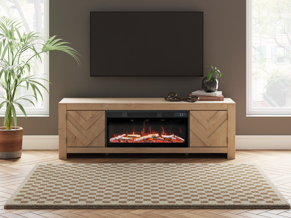 Cayboni 71" TV Stand with Electric Fireplace - Orbit Furniture (Richmond,BC)