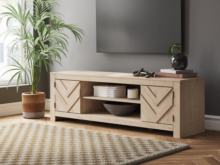 Cayboni 71" TV Stand with Electric Fireplace - Orbit Furniture (Richmond,BC)