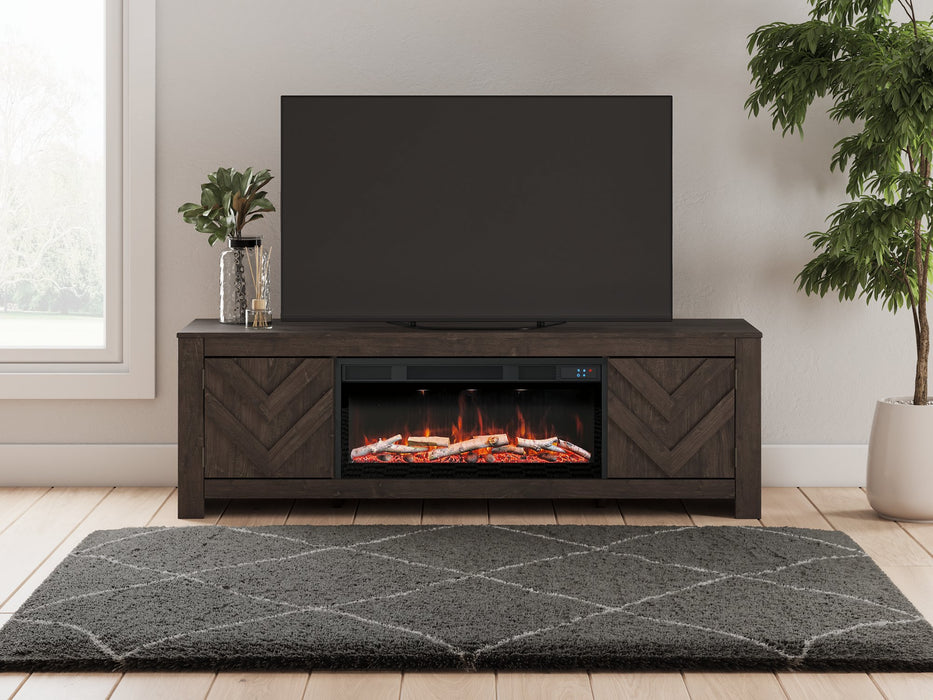 Cayboni 71" TV Stand with Electric Fireplace - Orbit Furniture (Richmond,BC)