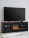 Wildenauer 76" TV Stand with Electric Fireplace - Orbit Furniture (Richmond,BC)