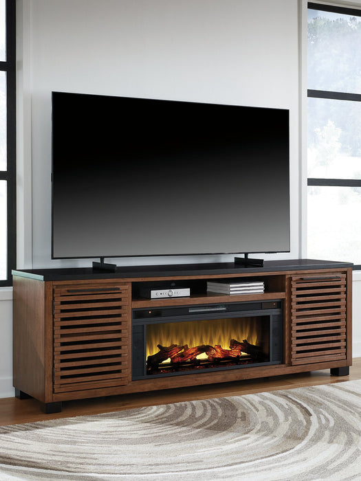 Kallari 84" TV Stand with Electric Fireplace - Orbit Furniture (Richmond,BC)