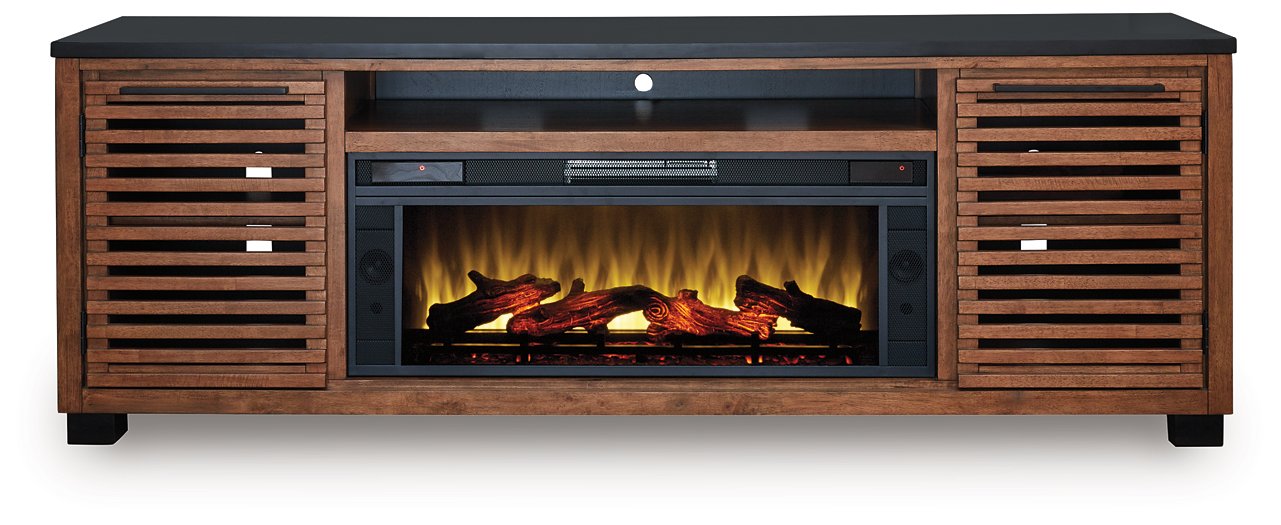 Kallari 84" TV Stand with Electric Fireplace - Orbit Furniture (Richmond,BC)