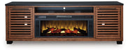 Kallari 84" TV Stand with Electric Fireplace - Orbit Furniture (Richmond,BC)