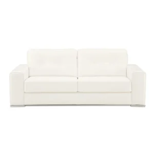 Palliser Pachuca Stationary Leather Sofa 77615-01-TULSAII-CHALK