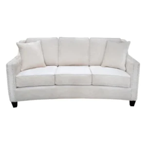 Elite Sofa Designs Carlos Stationary Fabric Sofa Carlos Sofa - Vogue Pearl